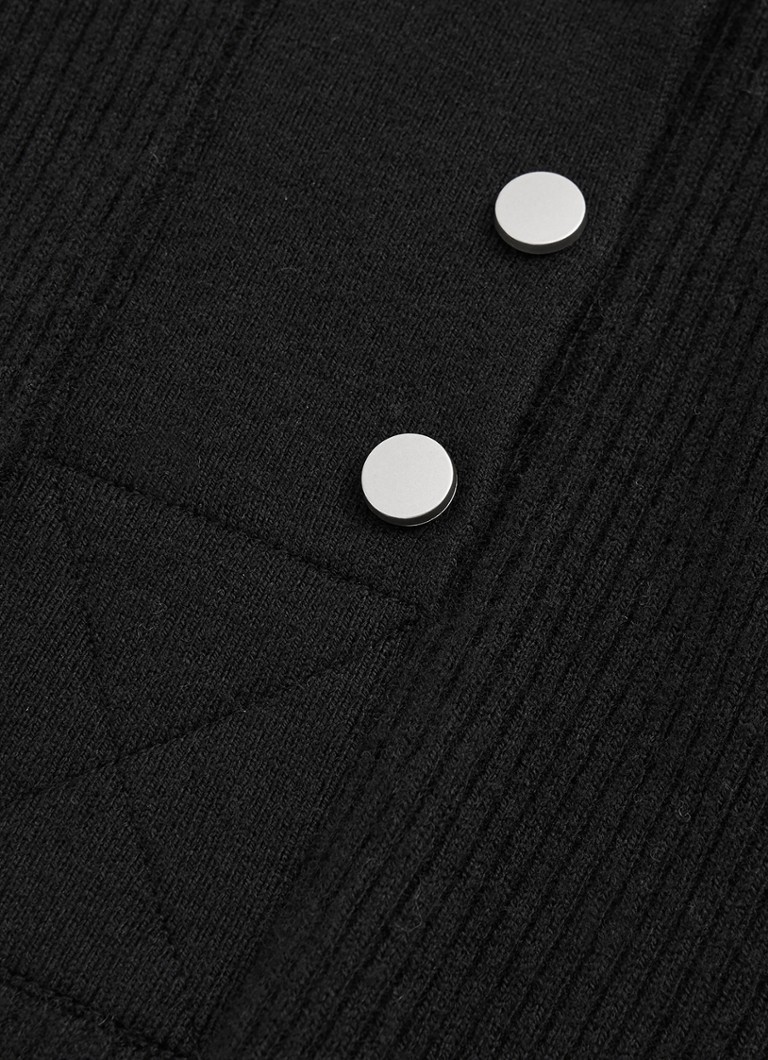 Reiss Emily fine-knit top in wool blend