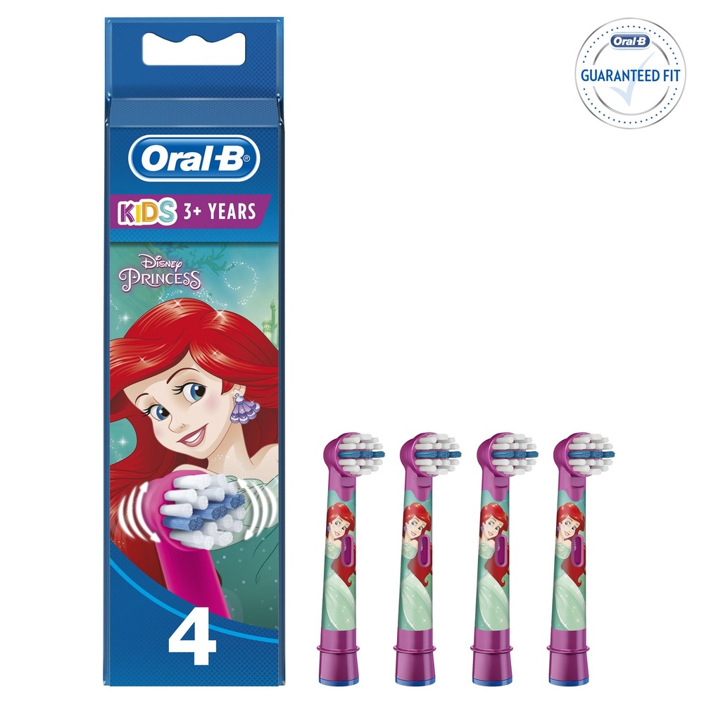 oral-b Oral-B Kids Brossettes, Lot De 4 Brossettes De Rechange