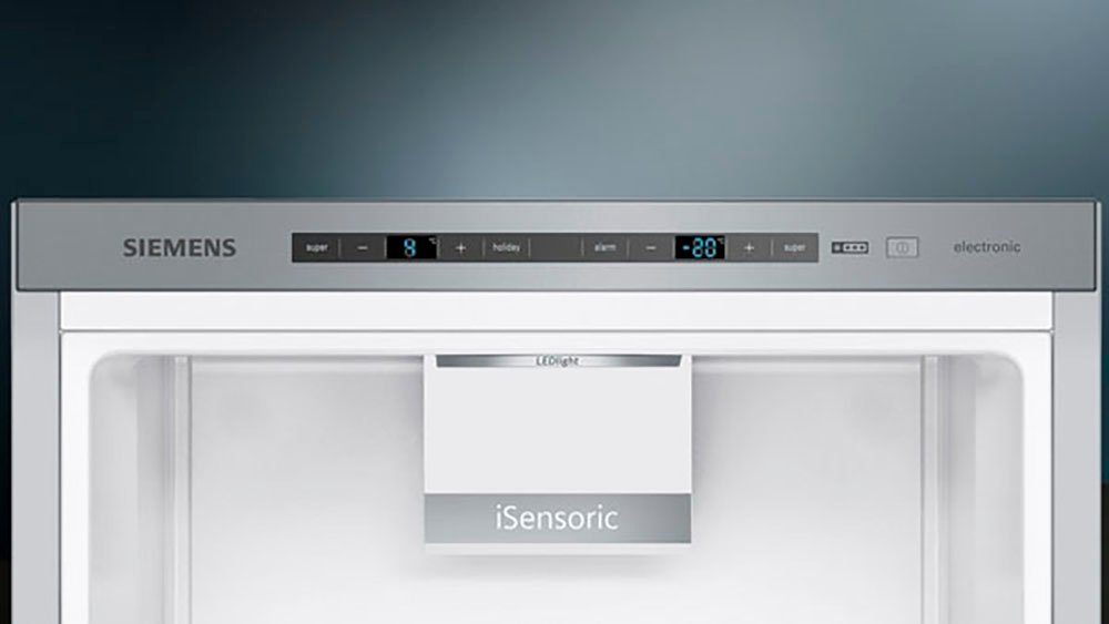 SIEMENS Kühl-/Gefrierkombination KG39E4LBA, 201 cm hoch, 60 cm breit