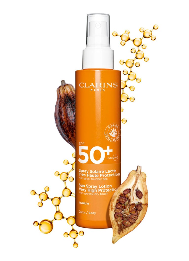 Spray de protecție solară Clarins Ultra High Protection SPF 50+