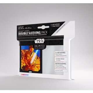 Star Wars: Unlimited Art Sleeves Double Sleeving Pack – Luke Skywalker (122)