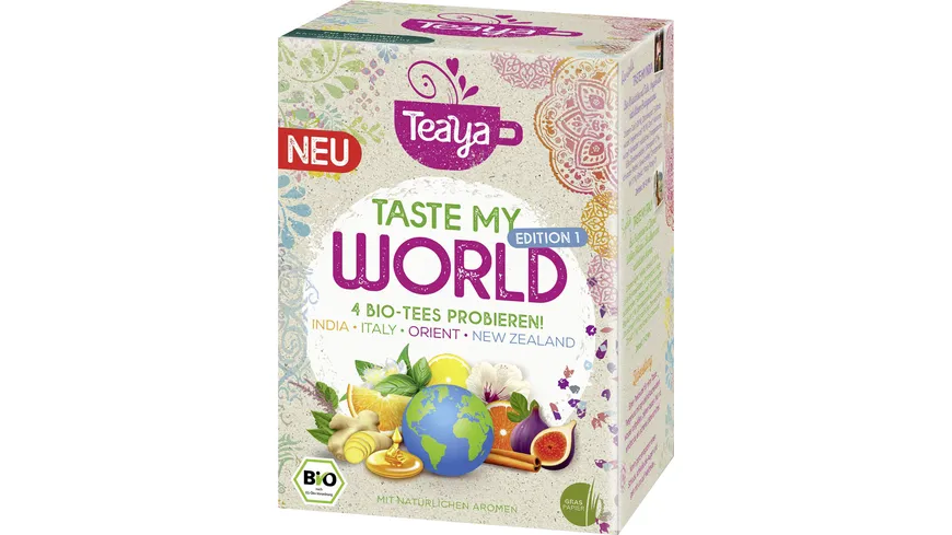 Teaya Bio Taste my World Edition 1 32 g