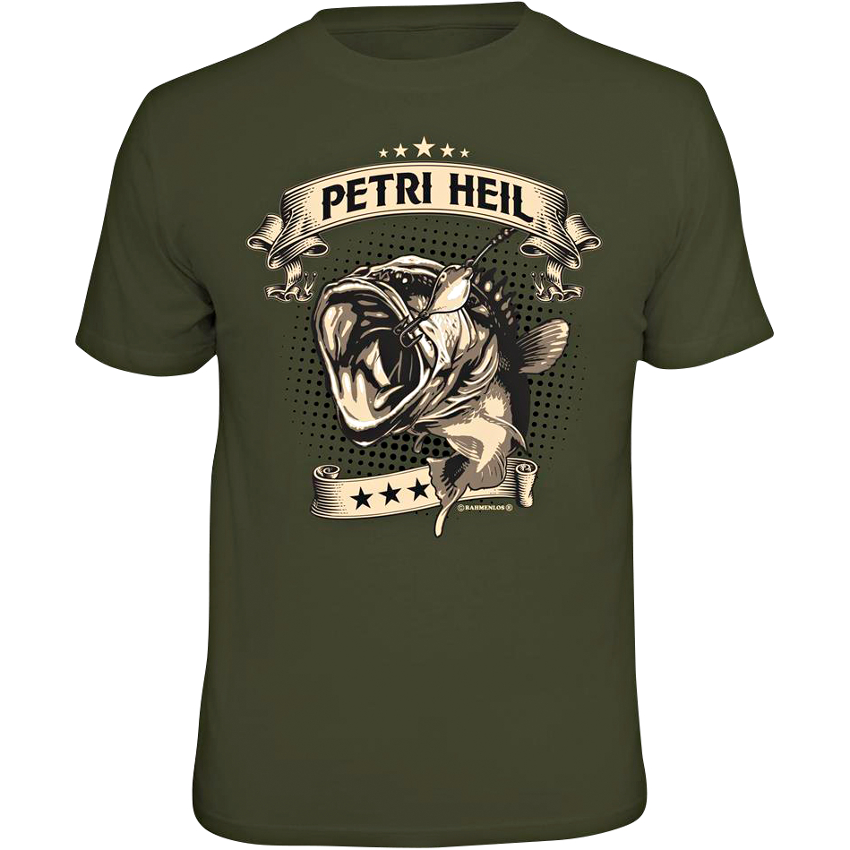 Rahmenlos Herren T-Shirt - Petri Heil
