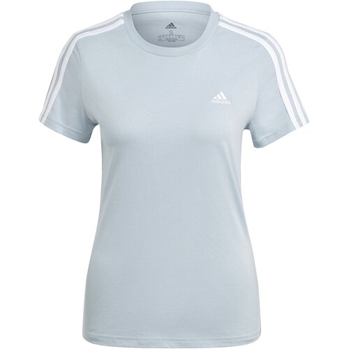 DAMEN SHIRT LOUNGEWEAR ESSENTIALS SLIM 3-STREIFEN