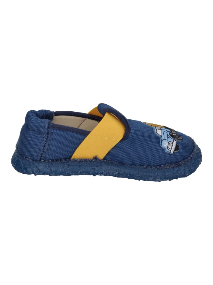 NANGA Hausschuhe Bob in blau günstig kaufen