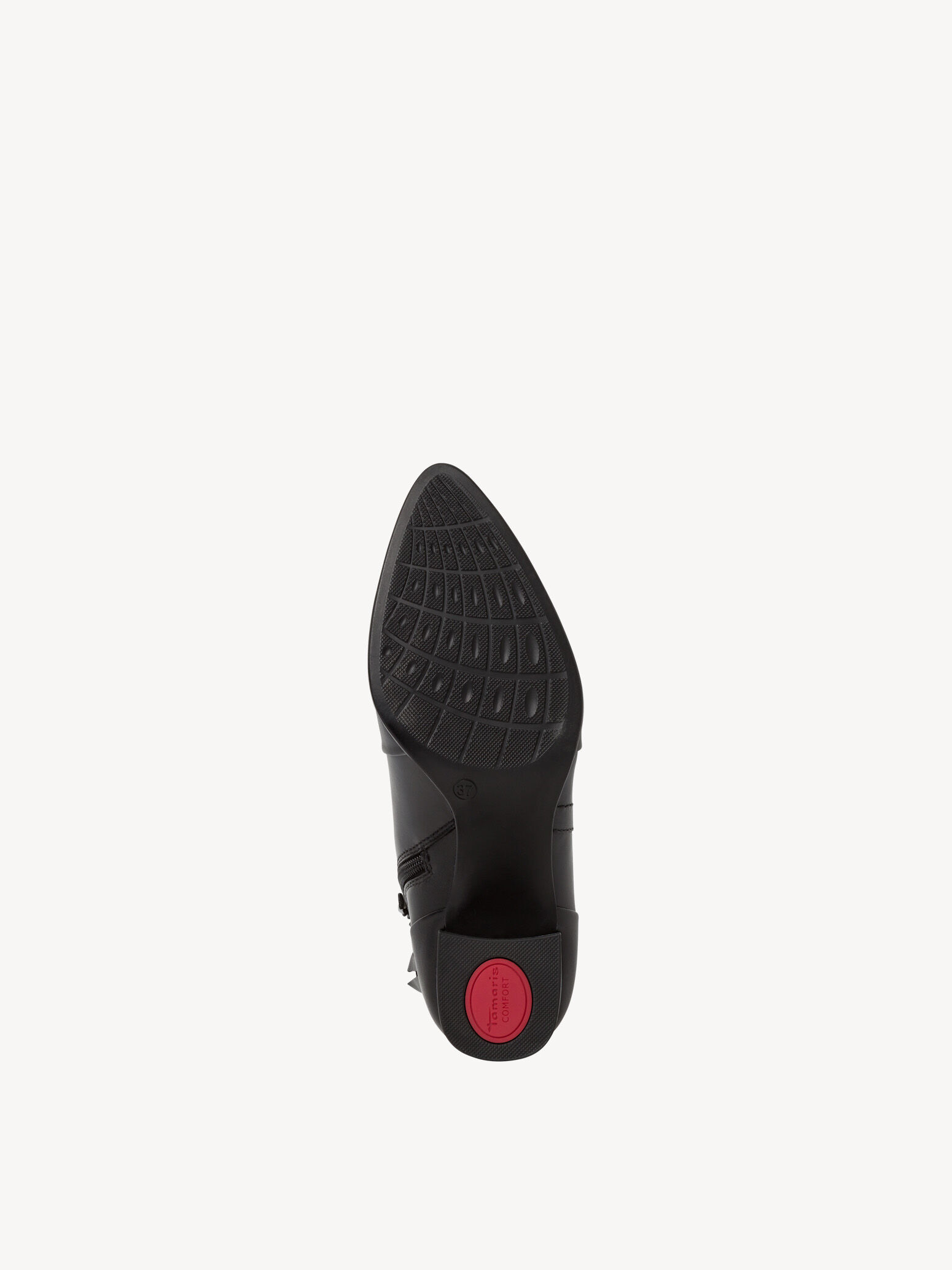 Bottine en cuir - noir