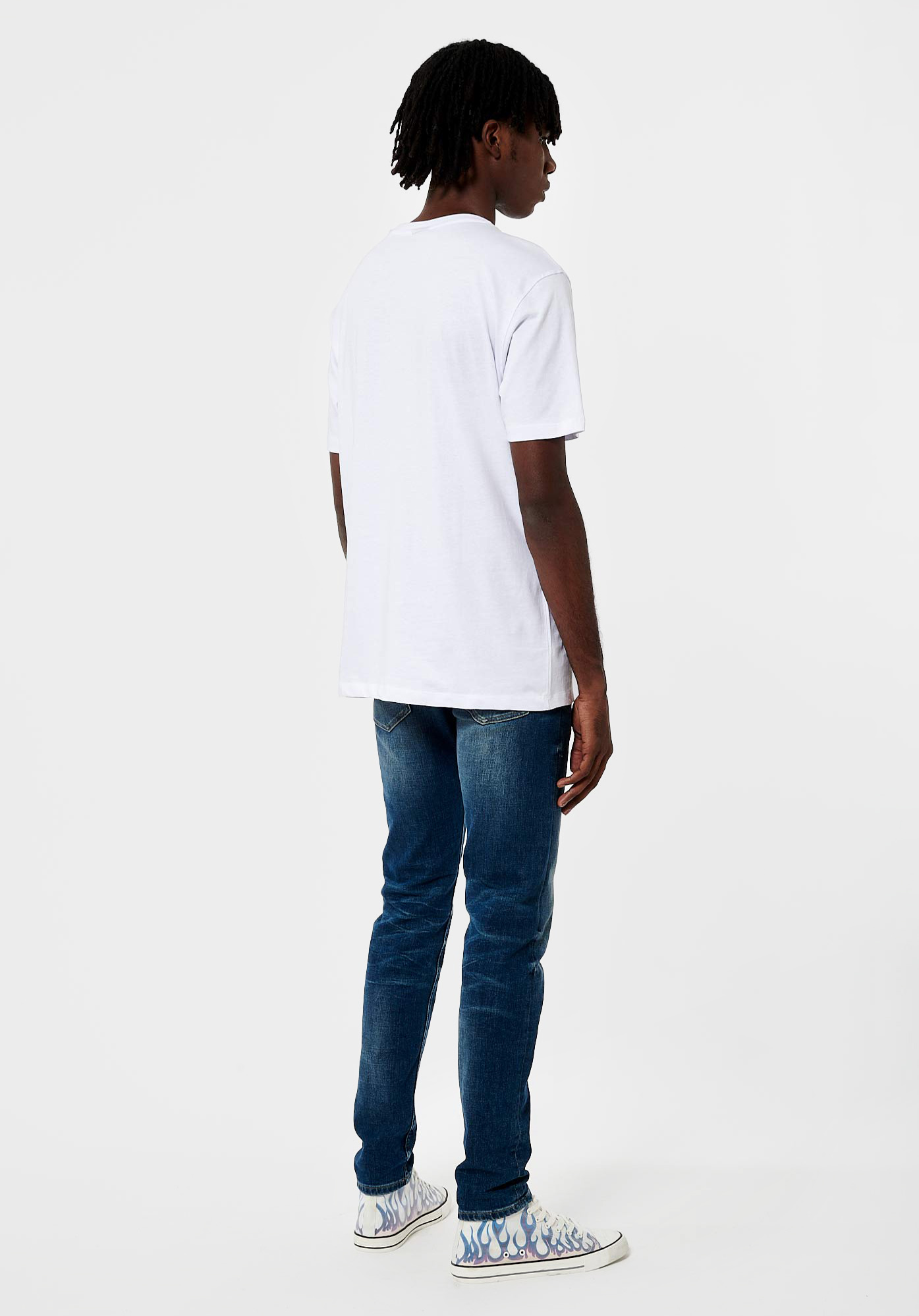 CLAY   T-shirt blanc Homme en 100% coton
