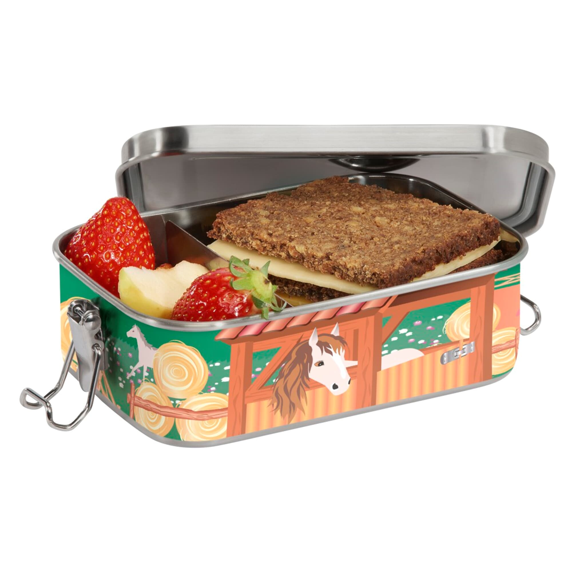 Edelstahl-Brotzeitbox