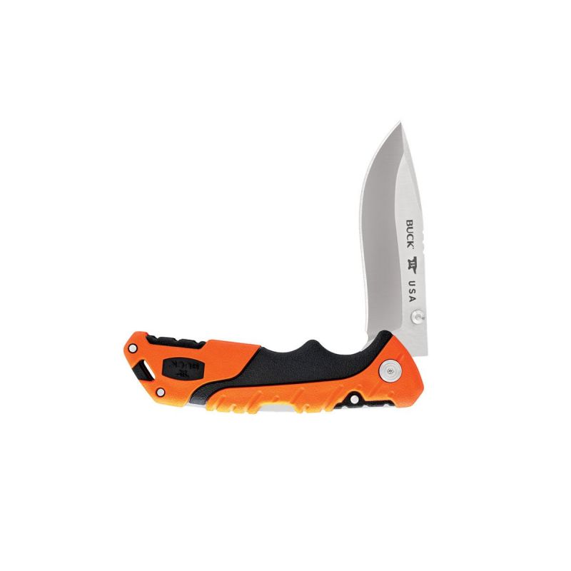 Buck Folding Pursuit Pro Large Orange 0659ORS