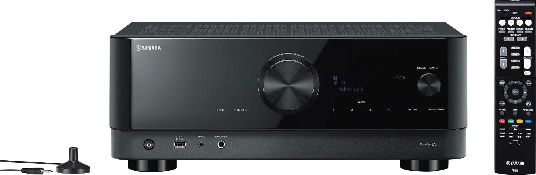 Yamaha RX-V4A 5.2 AV-Receiver (Bluetooth, LAN (Ethernet), WLAN)