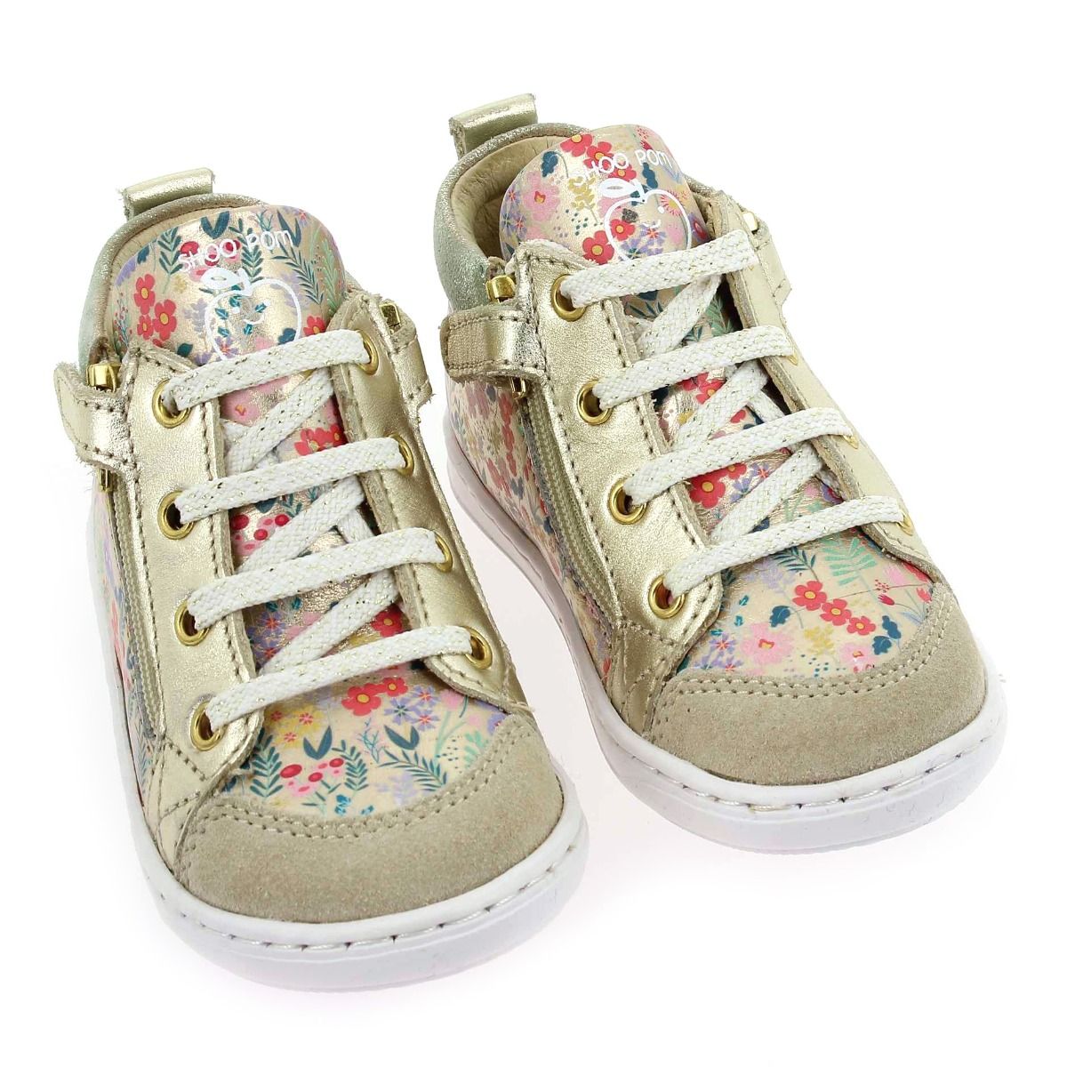 Shoopom  BOUBA BI ZIP E22 - Doré Multi