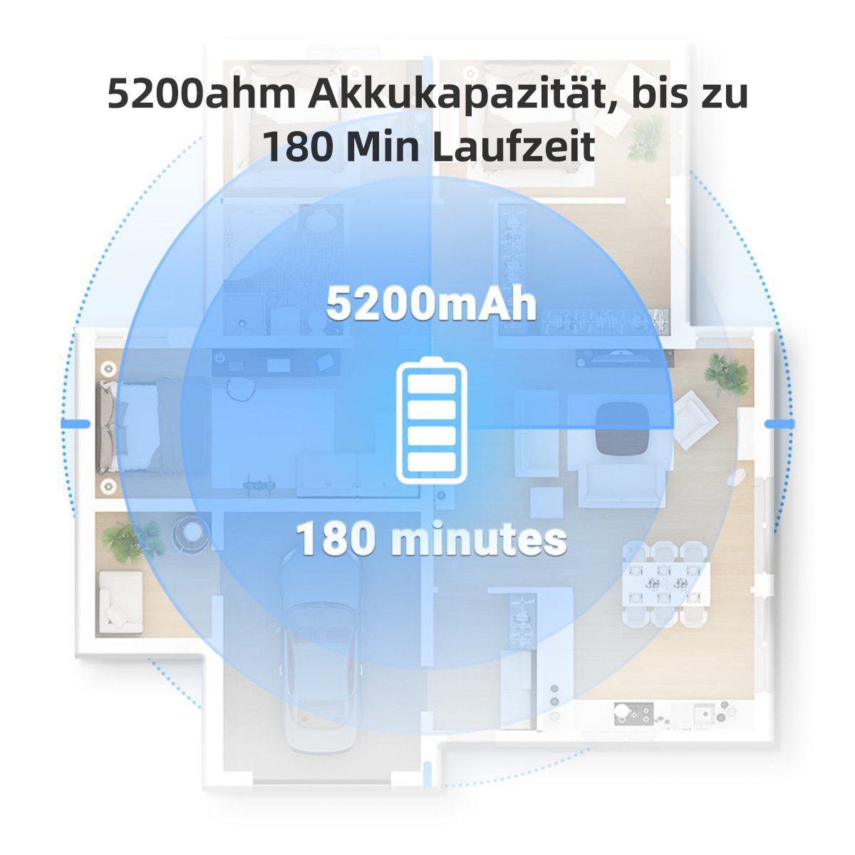 Roborock Saugroboter Q7 MAX, 58 W, beutellos,4200Pa, Selbstaufladender RoboterStaubsauger, mit No-Go-Zonen, Alexa & App Connect(S5 max Aktualisierung)