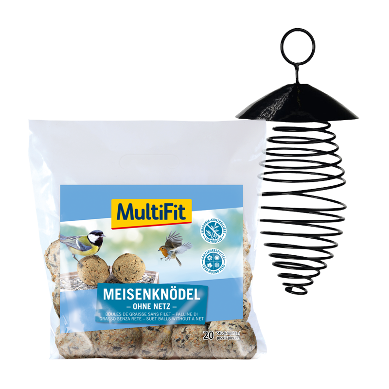 MultiFit Meisenknödel MultiFit AniOne Futterspirale mit Meisenknödel