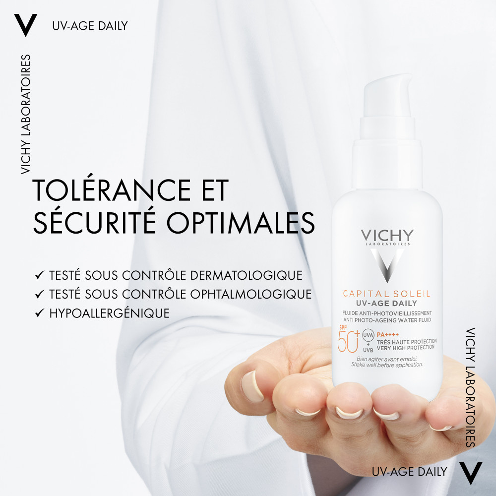 Vichy Capital Soleil Protection Solaire Indice 50 Visage