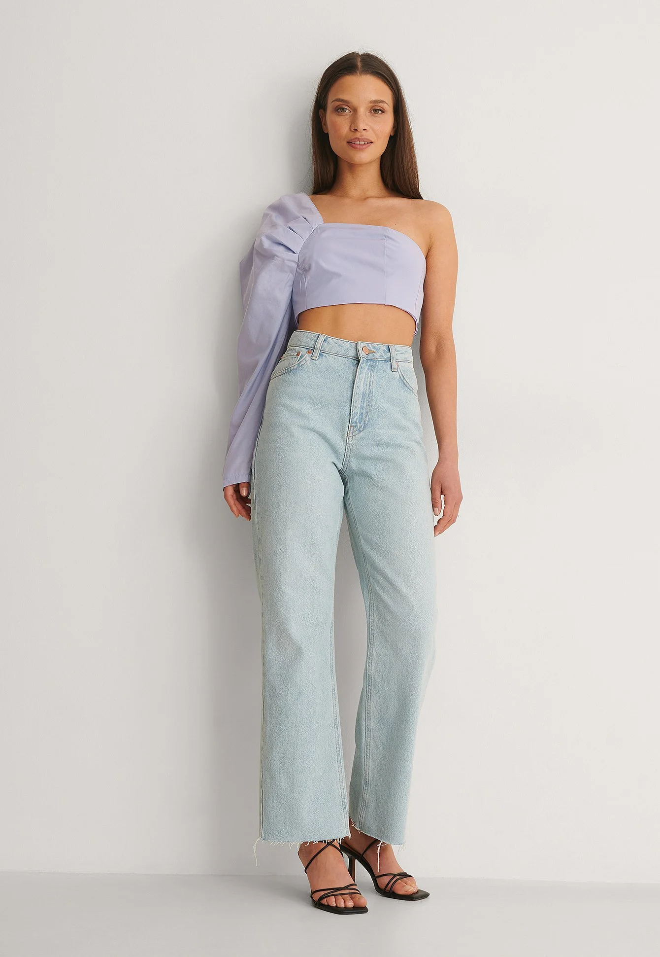 Einärmel-Crop-Top