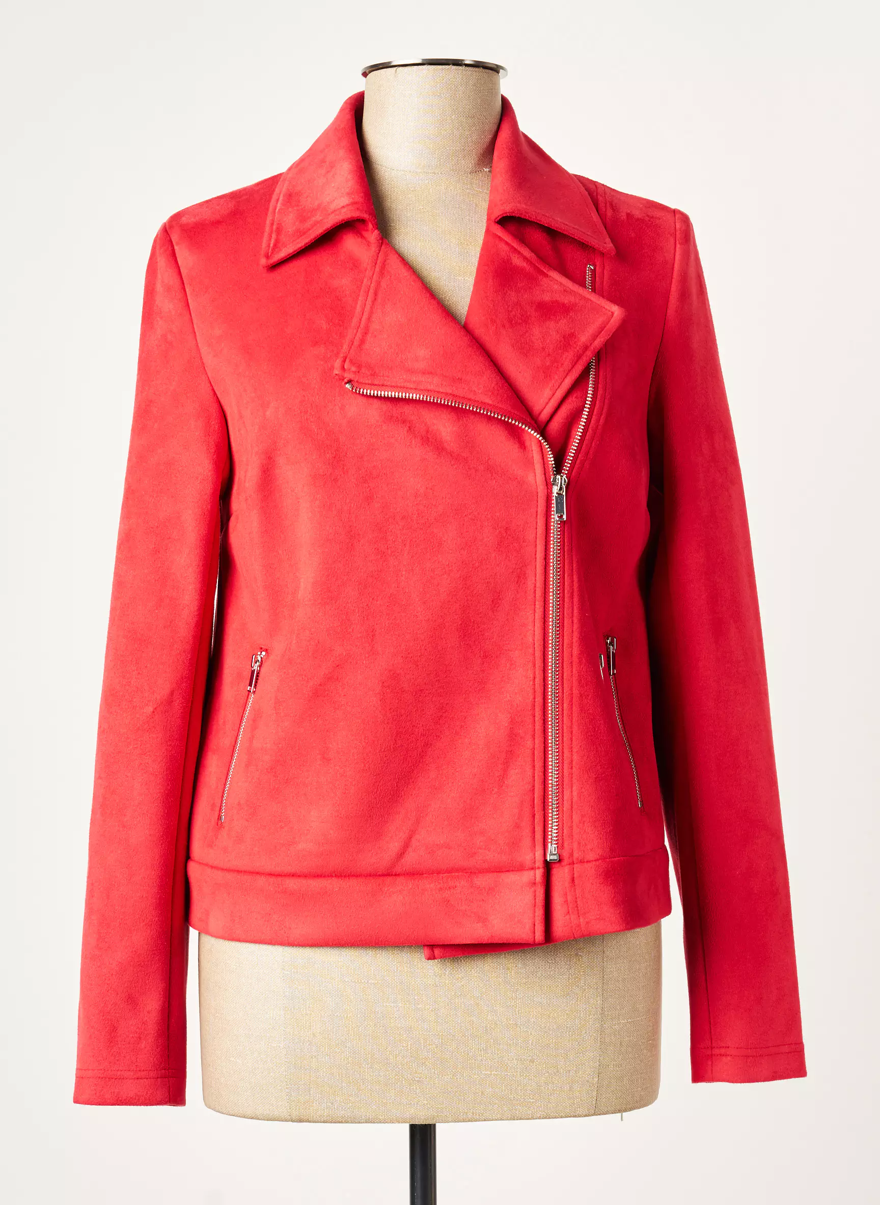 Julie Guerlande Vestecasual Femme couleur rouge