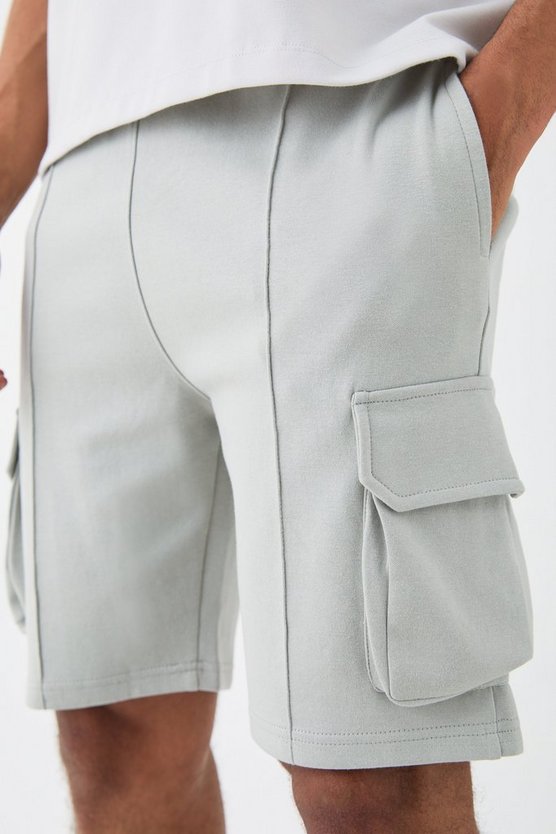 Slim-Fit Cargo-Shorts mit Detail