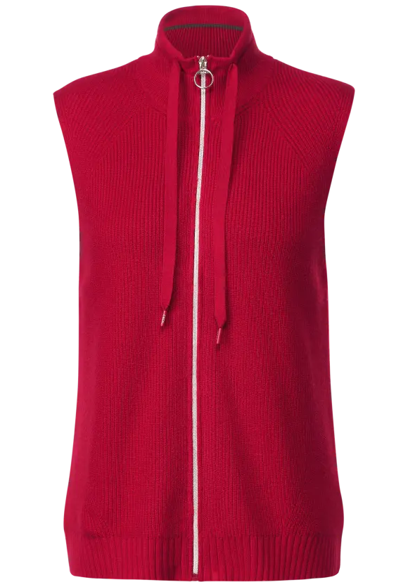 CECIL Cosy Zipper Strickweste