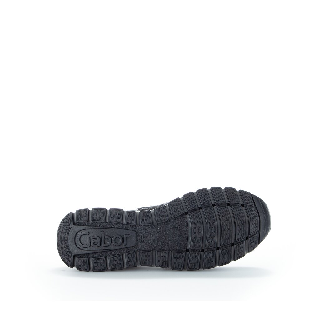 Gabor fashion Schnürstiefelette schwarz
