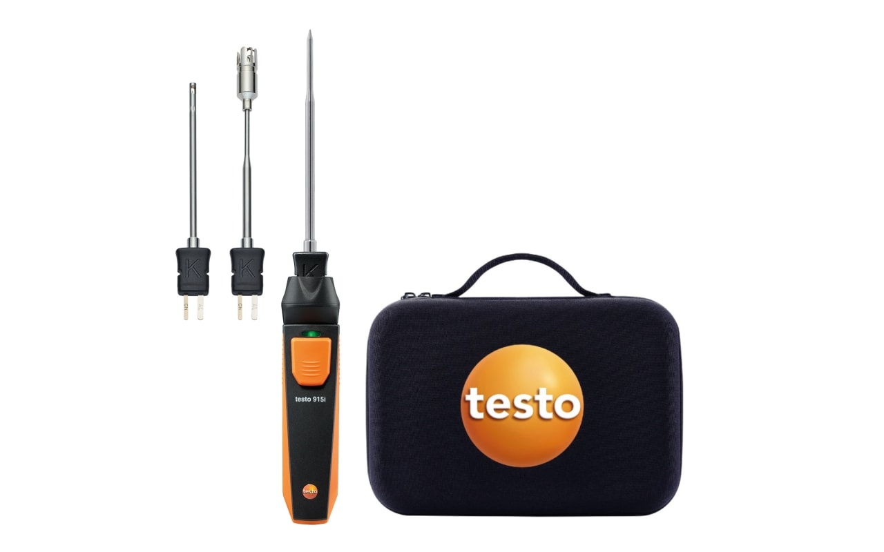 Testo 0563 5915 915i - Termometar sa senzorima temperature i upravljanjem putem pametnog telefona
