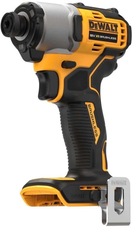 Destornillador de impacto inalámbrico DeWalt DCF840N-XJ de 18 V XR sin escobillas (baterías y cargador no incluidos) en caja.