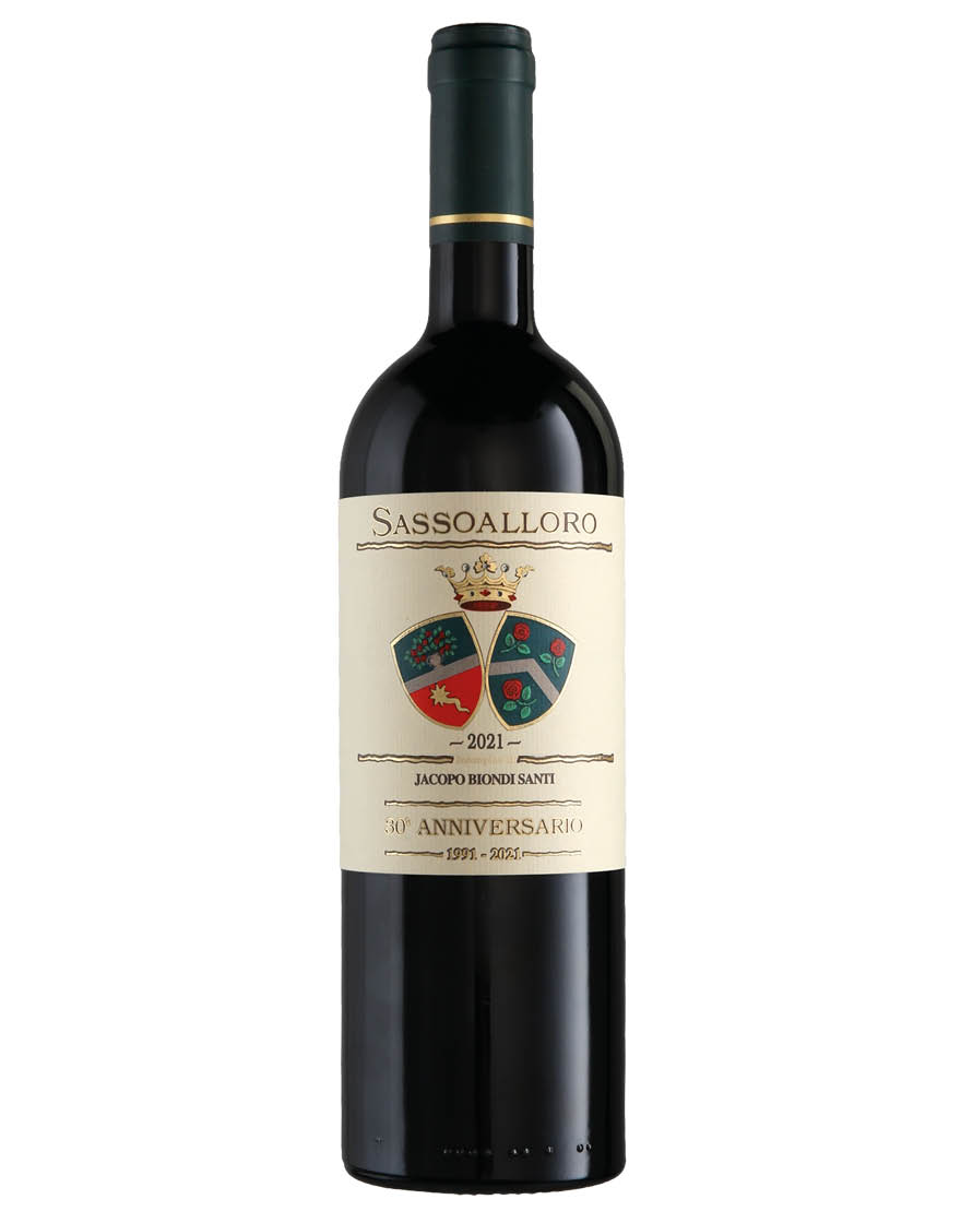 Toscana IGT Sassoalloro 2021 Jacopo Biondi Santi 0,75 ℓ