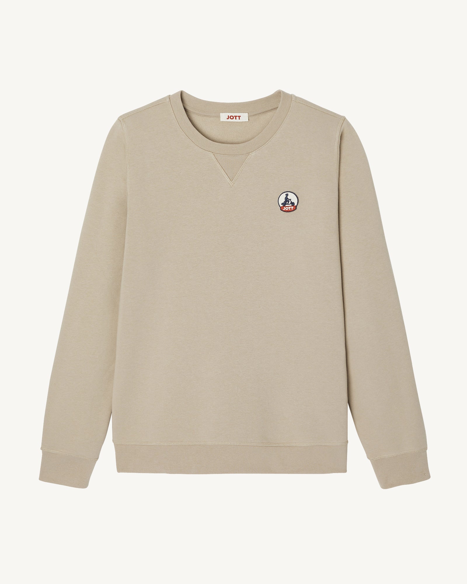 Sweat en coton biologique Beige Elvas