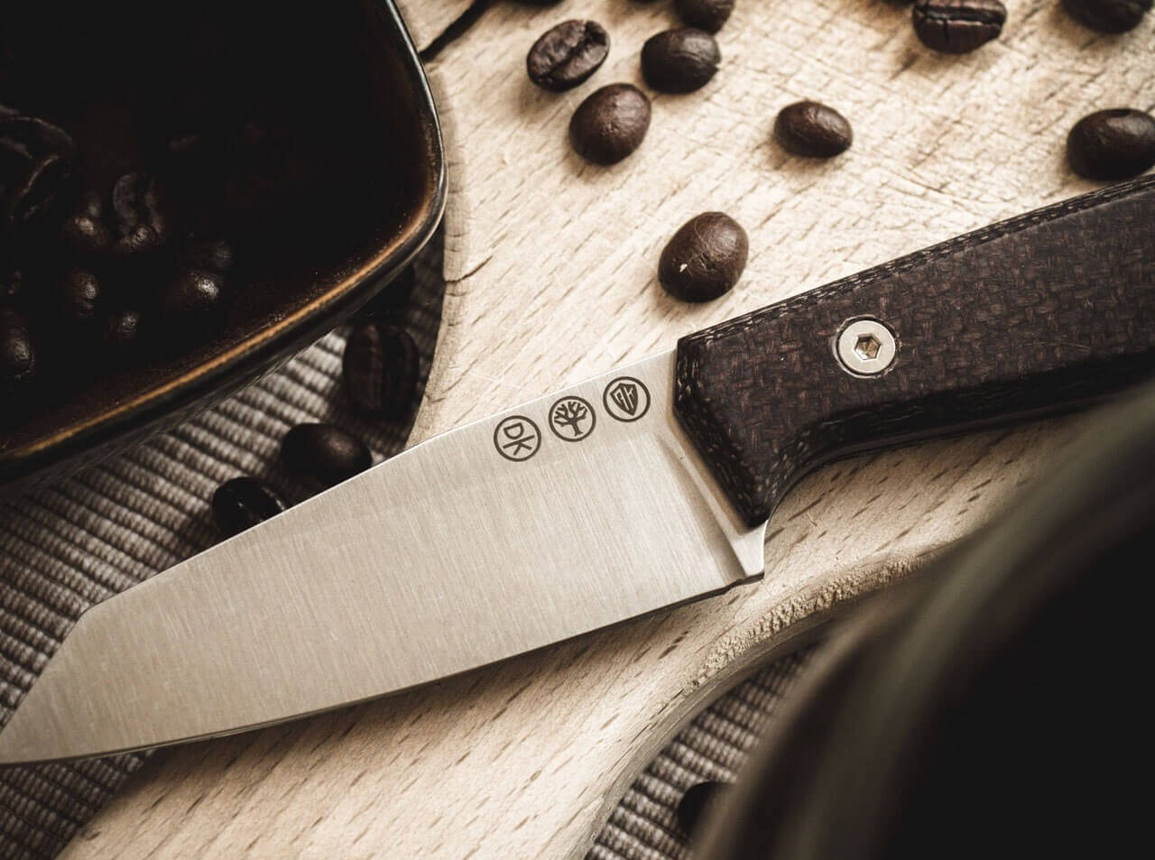 Daily Knives AK1 Reverse Tanto Bison
