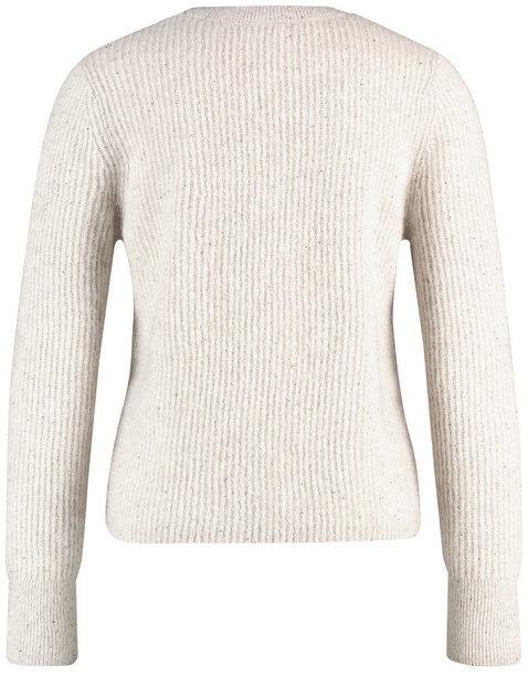 Pullover mit Wollanteil