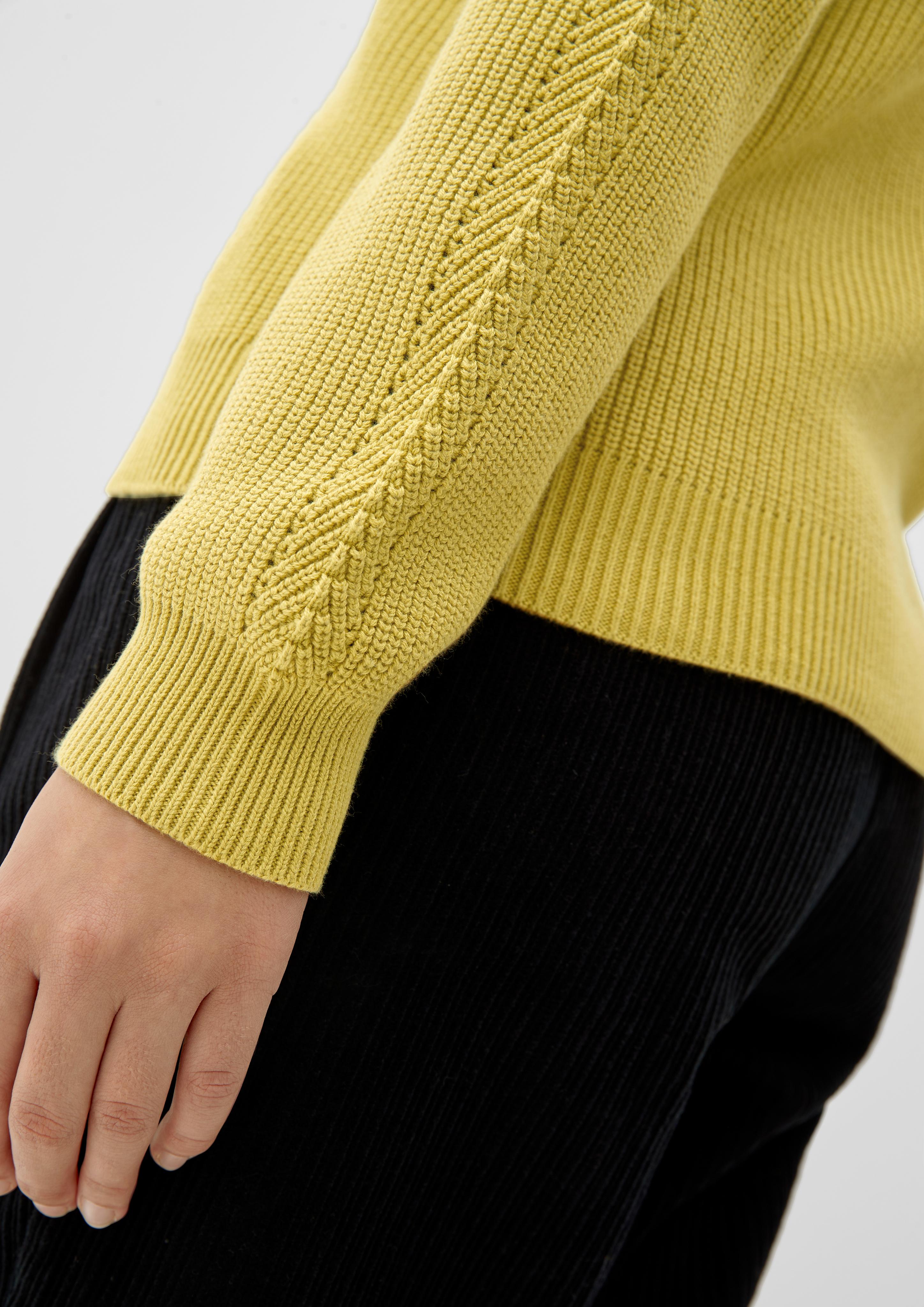 Strickpullover mit Stehkragen  2121133-1491