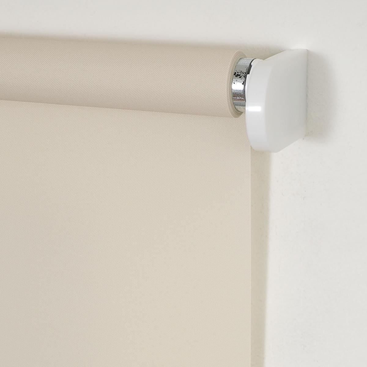 Bella Casa Mittelzugrollo Uni, lichtdurchlässig, 82 x 180 cm Cream