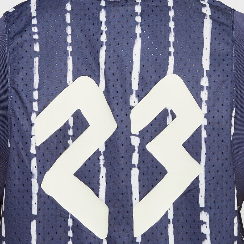 JORDAN Dri-Fit Quai 54 Sport Mesh AOP Jersey neutral indigo