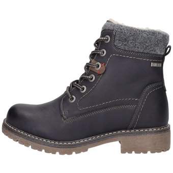 Puccetti Schnür Boots in blau