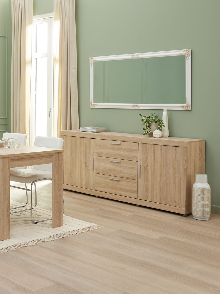 NORDBORG Lustro NORDBORG 72x162 białe