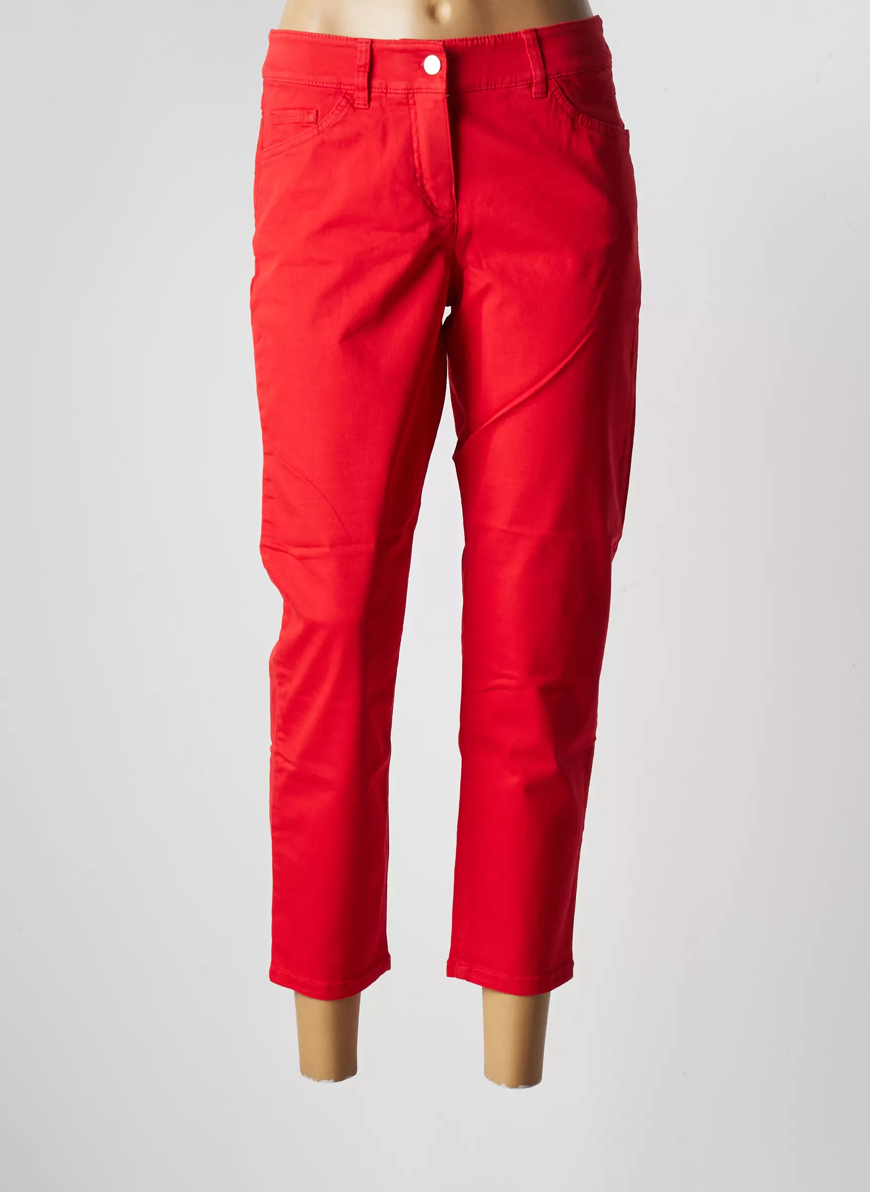 Gerry Weber Pantalon7 8 Femme couleur rouge