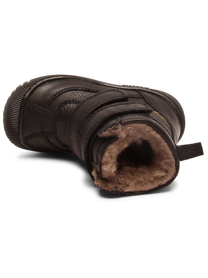 bisgaard Leder-Winterboots in Schwarz günstig kaufen