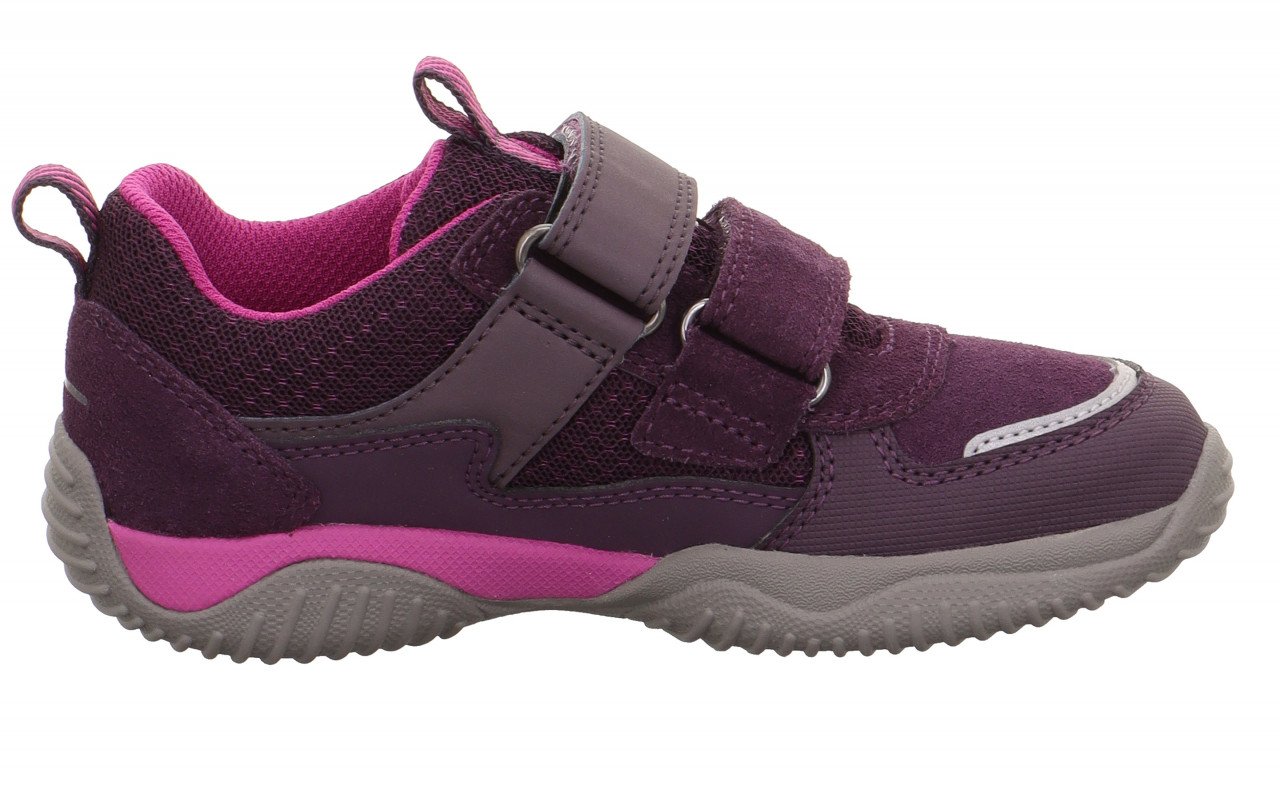 STORM - Lila/PinkSneaker low mit Klettverschluss