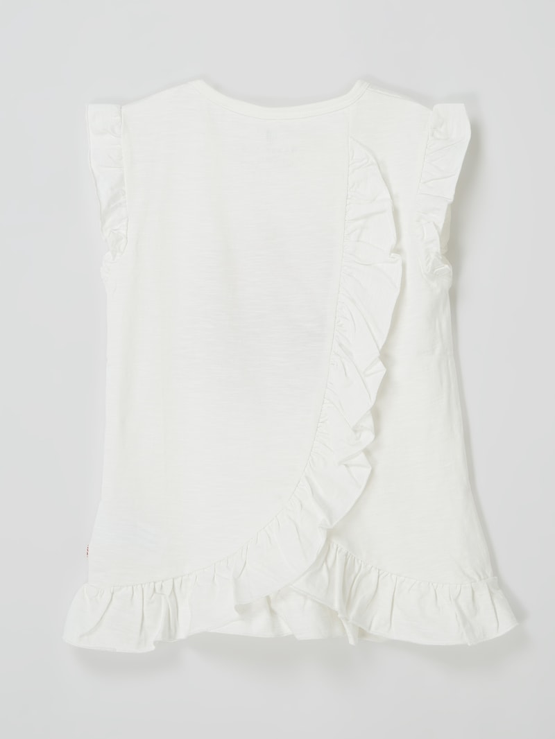Shirt mit Print in offwhite