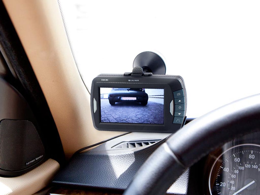 CAM401 Wireless-Kamera mit 4,3-Zoll-Monitor - Schwarz