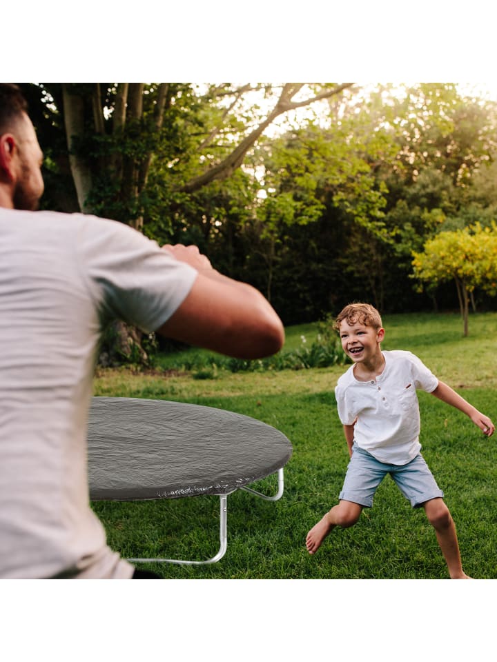 relaxdays Abdeckplane Trampolin in Schwarz - Ø 427 cm günstig kaufen onesize