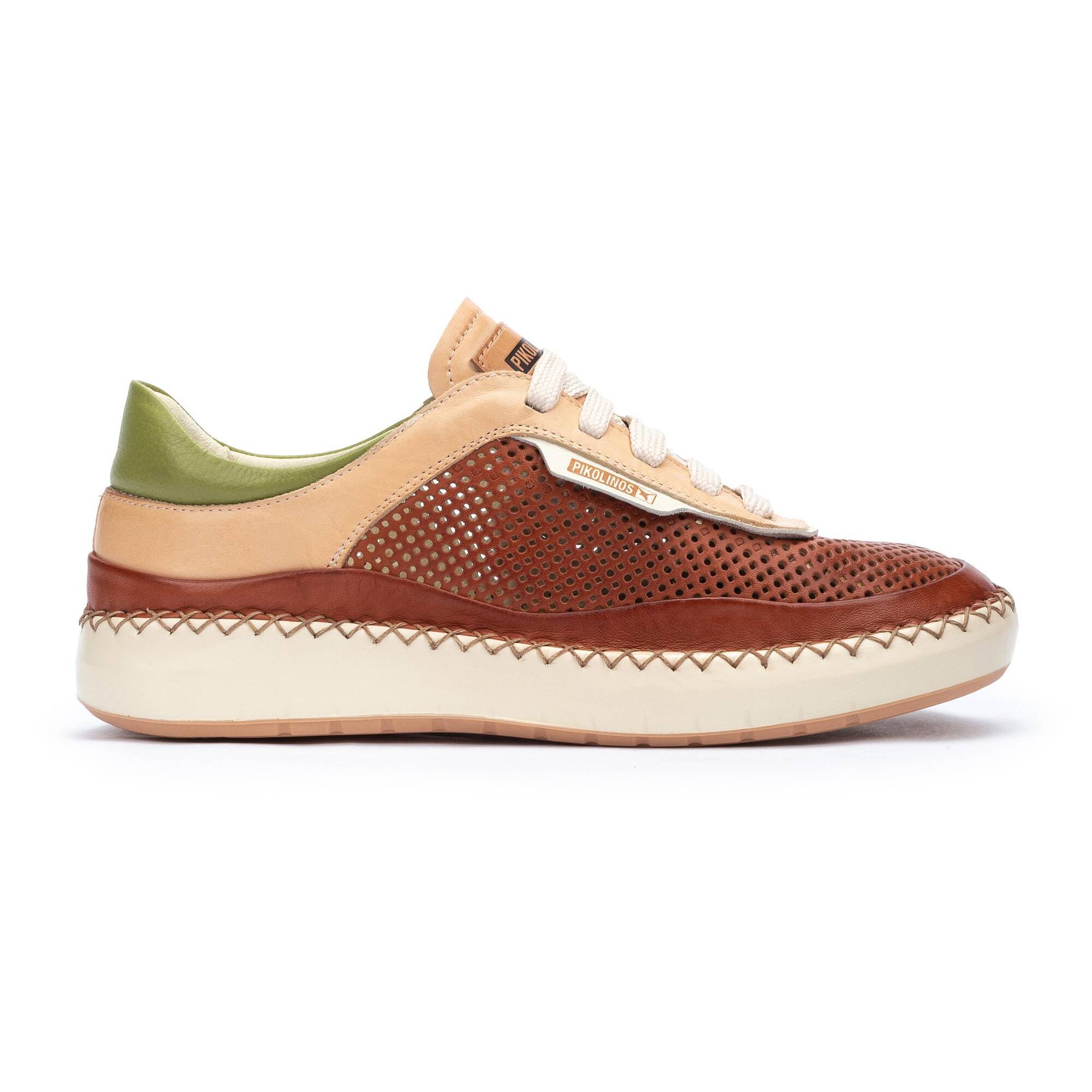 Damskie wielokolorowe trampki - BRICK