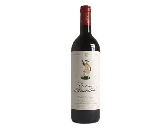 Château D'Armailhac Rouge 2001, Cinquième Cru Classé En 1855 Bordeaux Pauillac