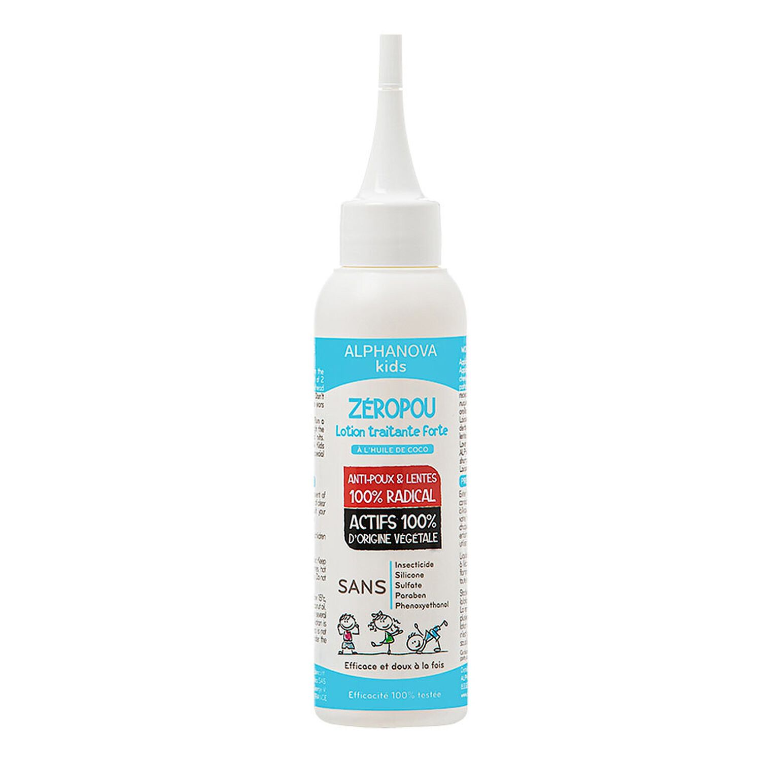 Alphanova Kids Zéropou Lotion Anti-Poux & Lentes 100 ml