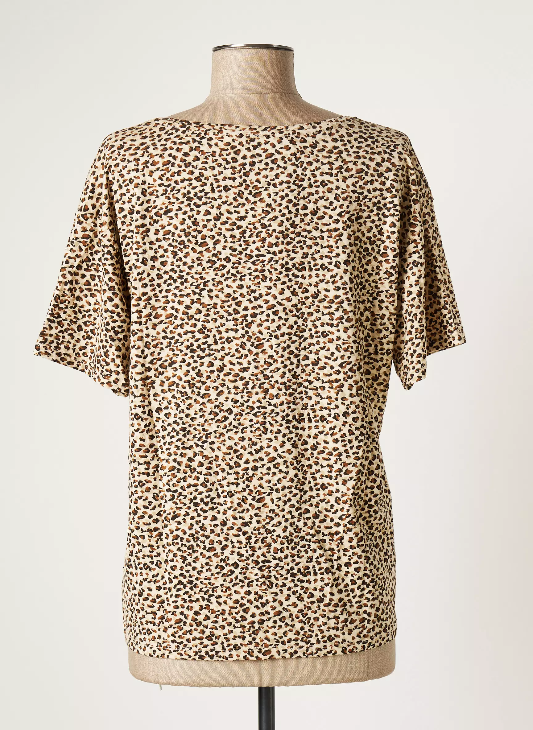 Oui Tshirts Femme couleur marron