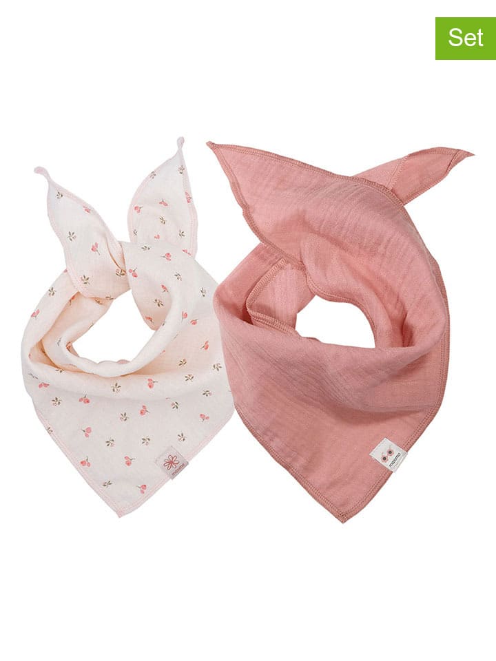 MaxiMo 2er-Set: Dreiecktücher in Rosa/ Creme günstig kaufen onesize