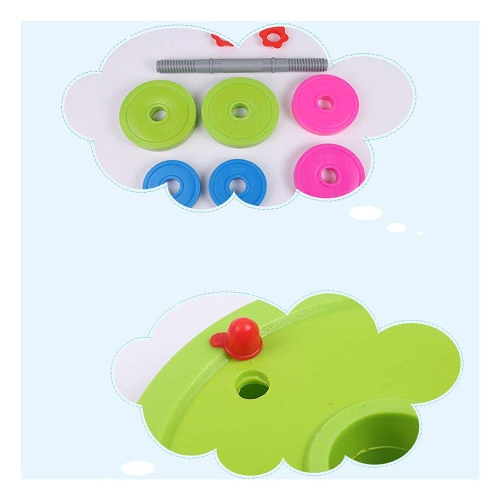 EBUY Hantel Kinderspielzeug-Hantelstange aus Kunststoff