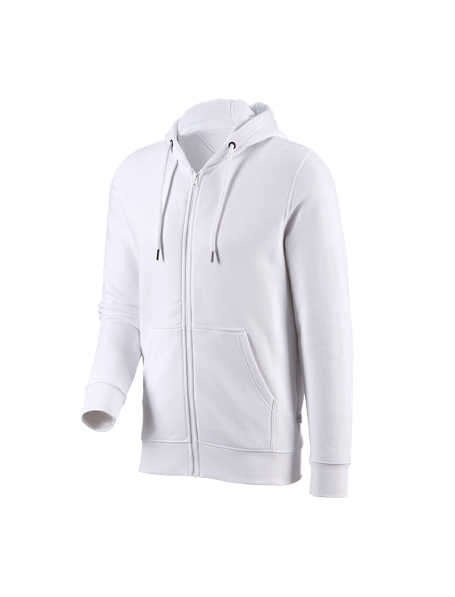 e.s. Hoody-Sweatjacke poly cotton