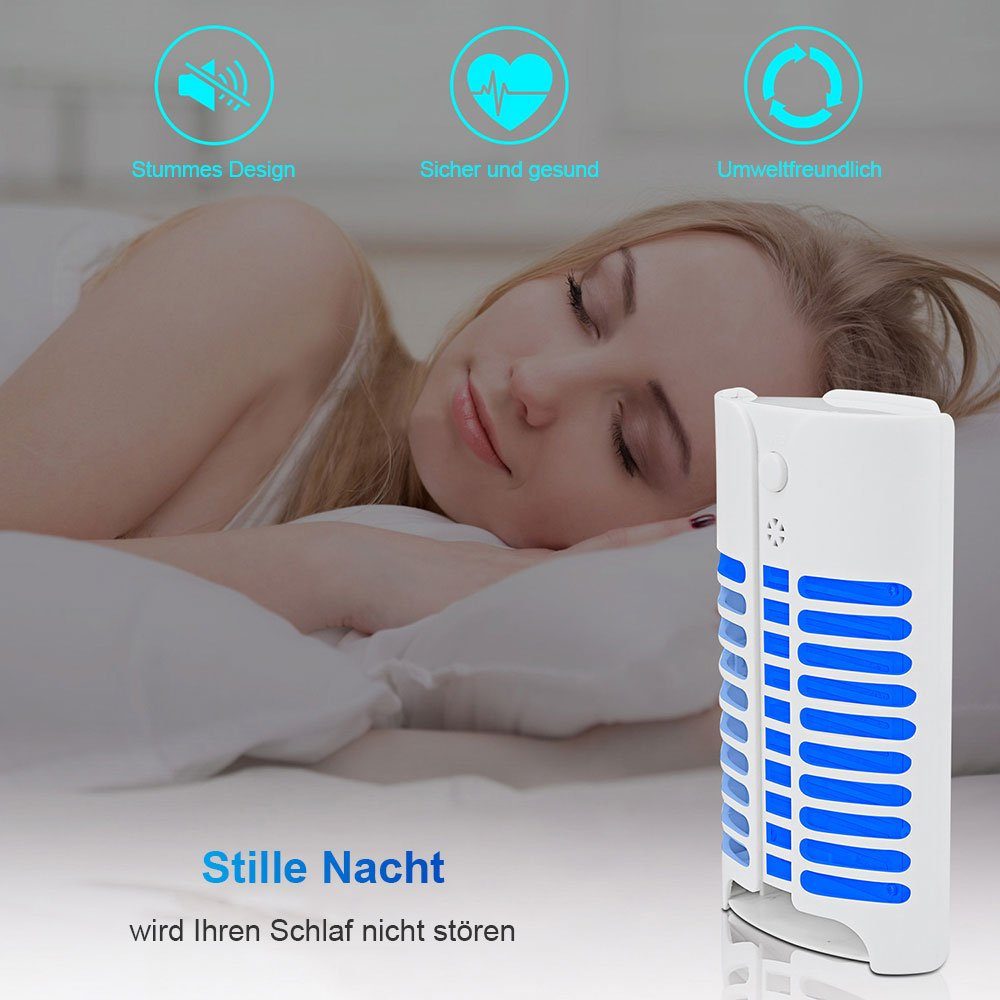 Sunicol Moskitonetz Elektrischer Moskito Käfer Zapper, Steckbar Nachtlicht (1 St)