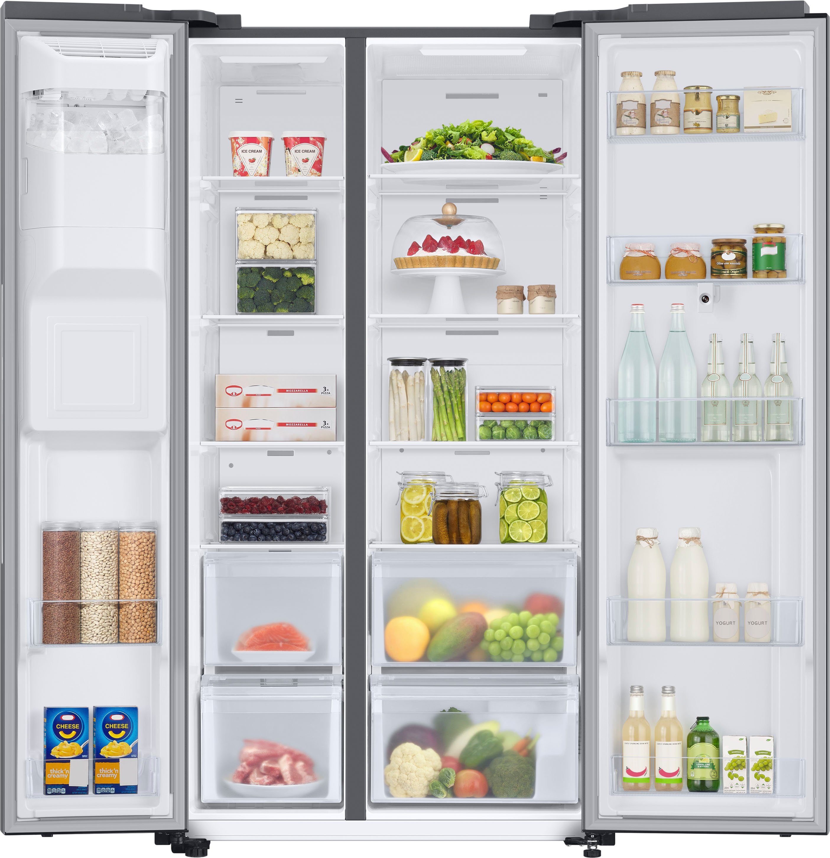 Samsung Side-by-Side RS6HA8880S9, 178 cm hoch, 91,2 cm breit