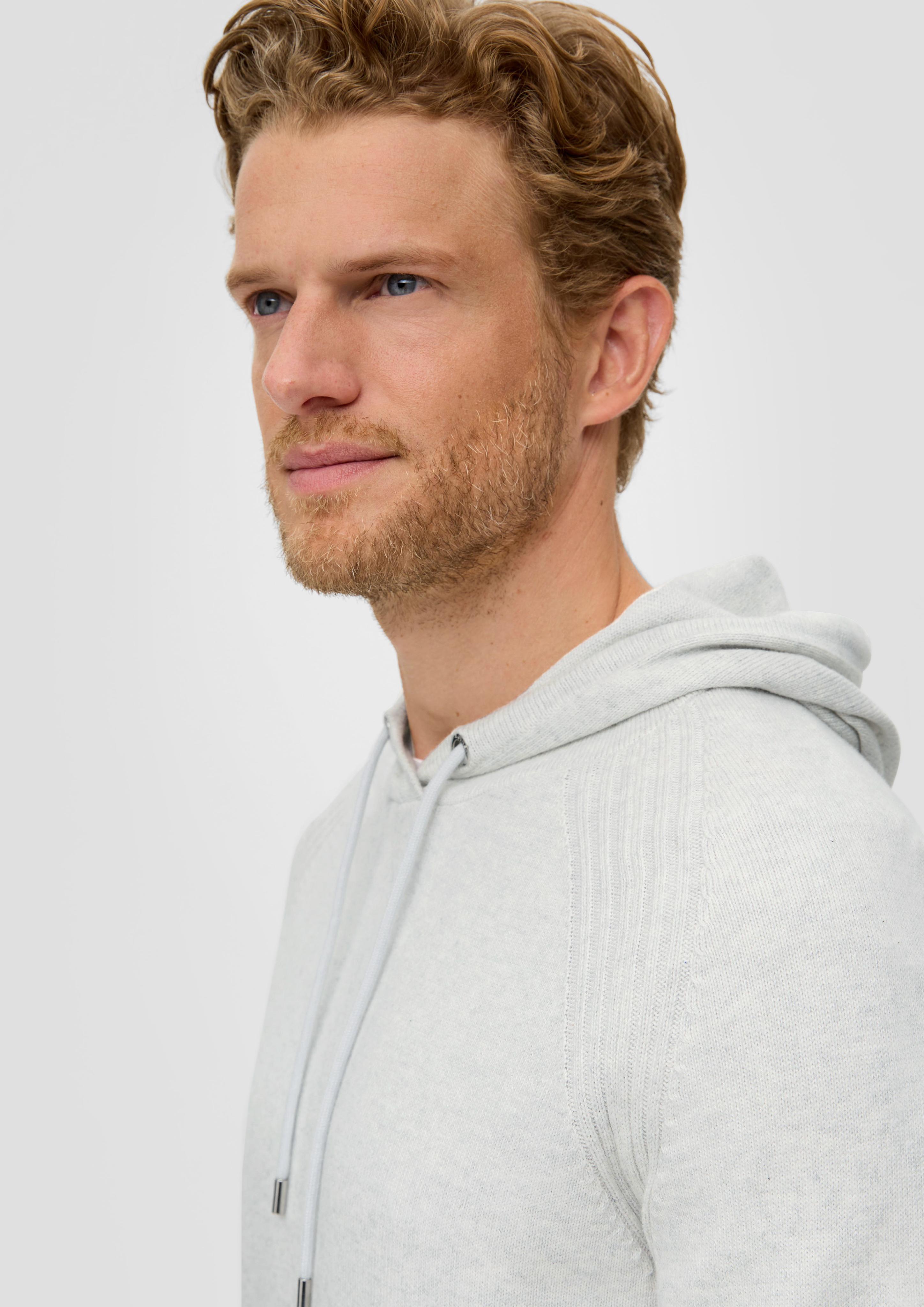Strickhoodie im Regular Fit  2124555-90X0